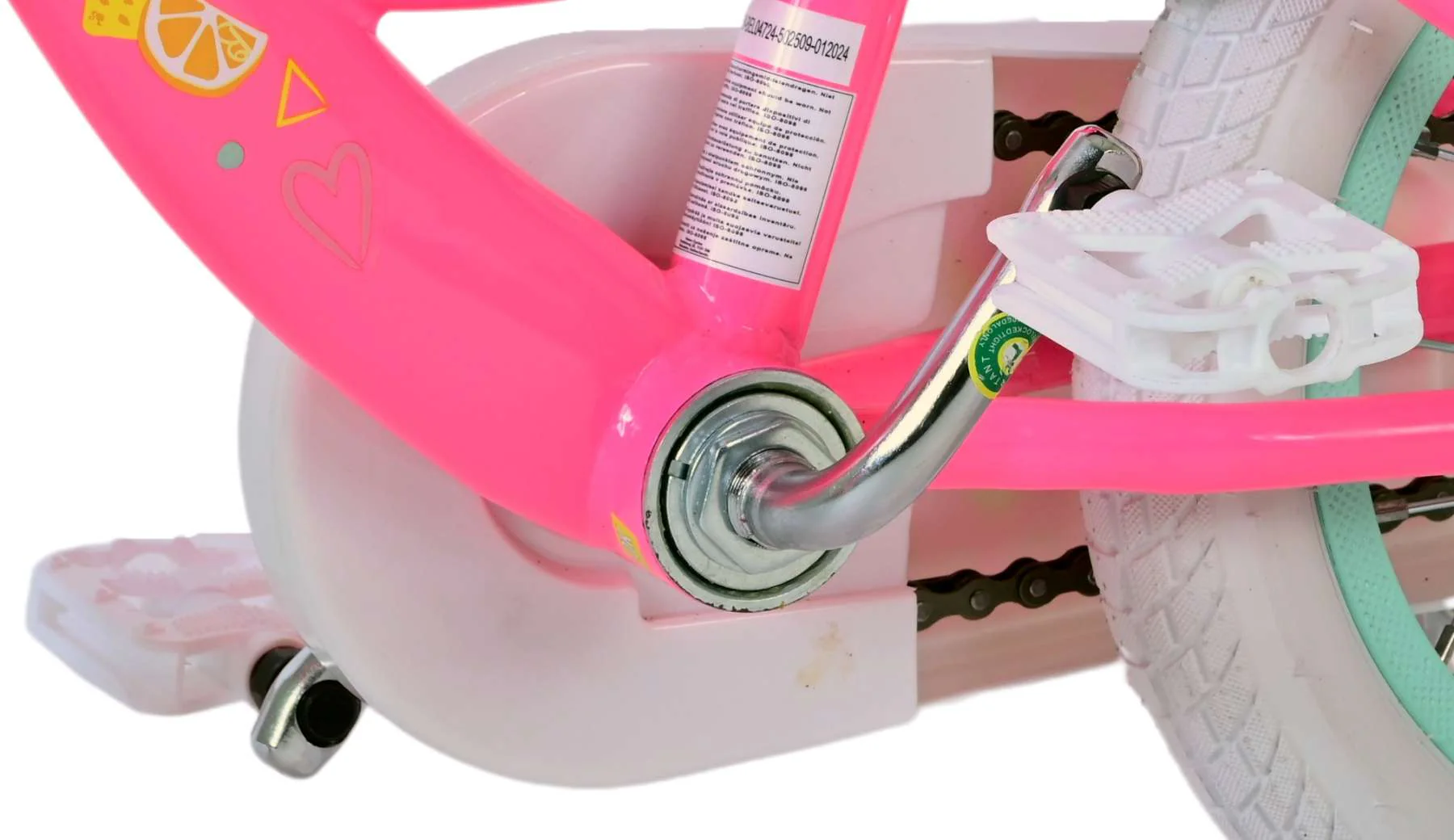 Barbie Kinderfiets - Meisjes - 12 inch - Roze - Twee Handremmen OUTLET - Image 5