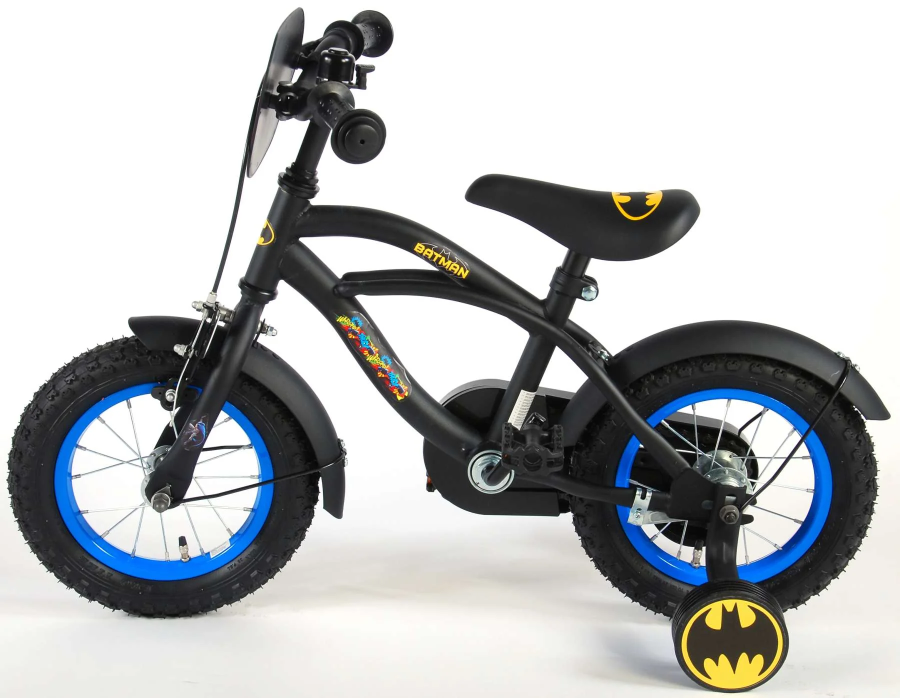 Batman Kinderfiets - Jongens - 12 inch - Zwart - Image 12