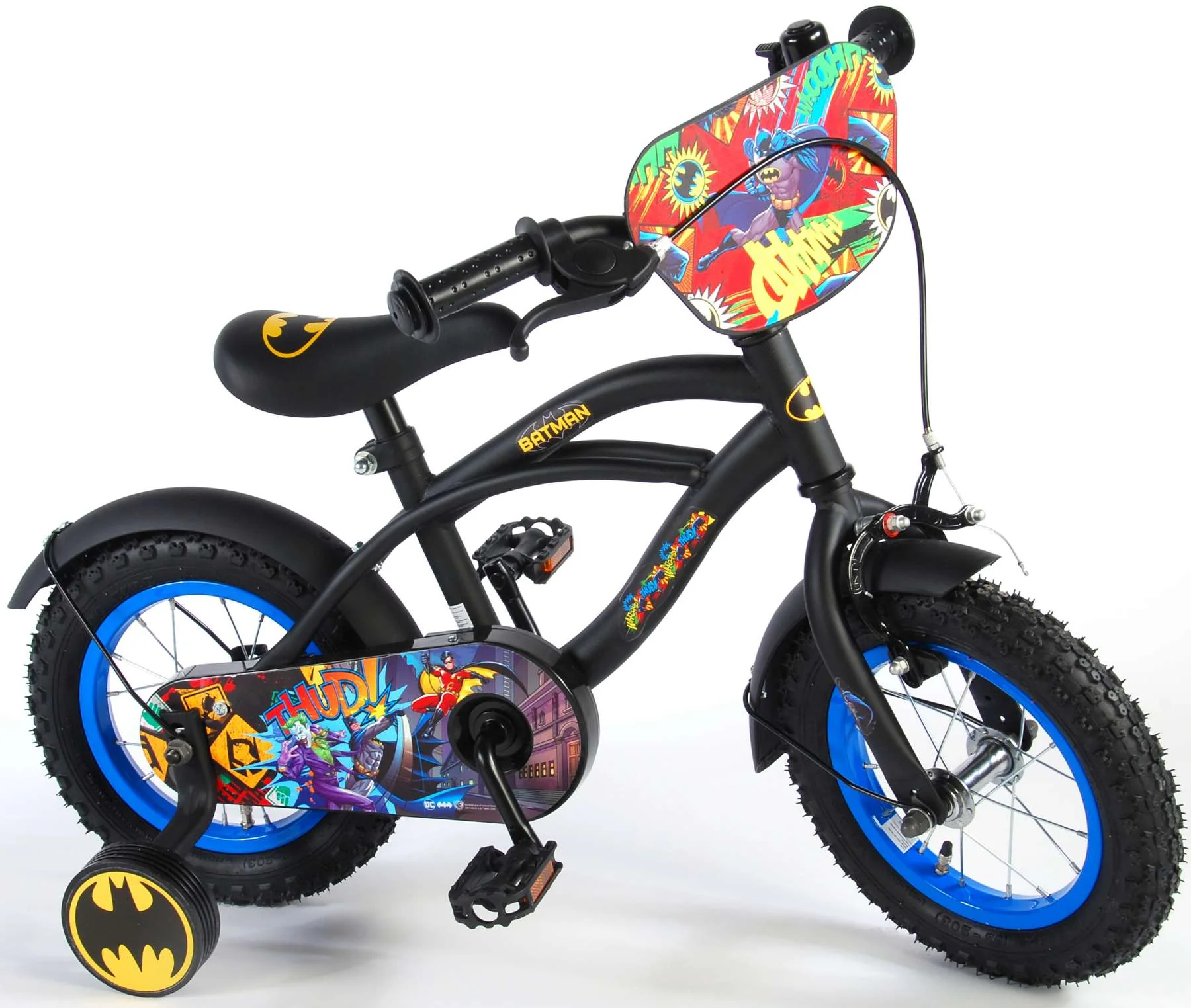 Batman Kinderfiets - Jongens - 12 inch - Zwart - Image 3