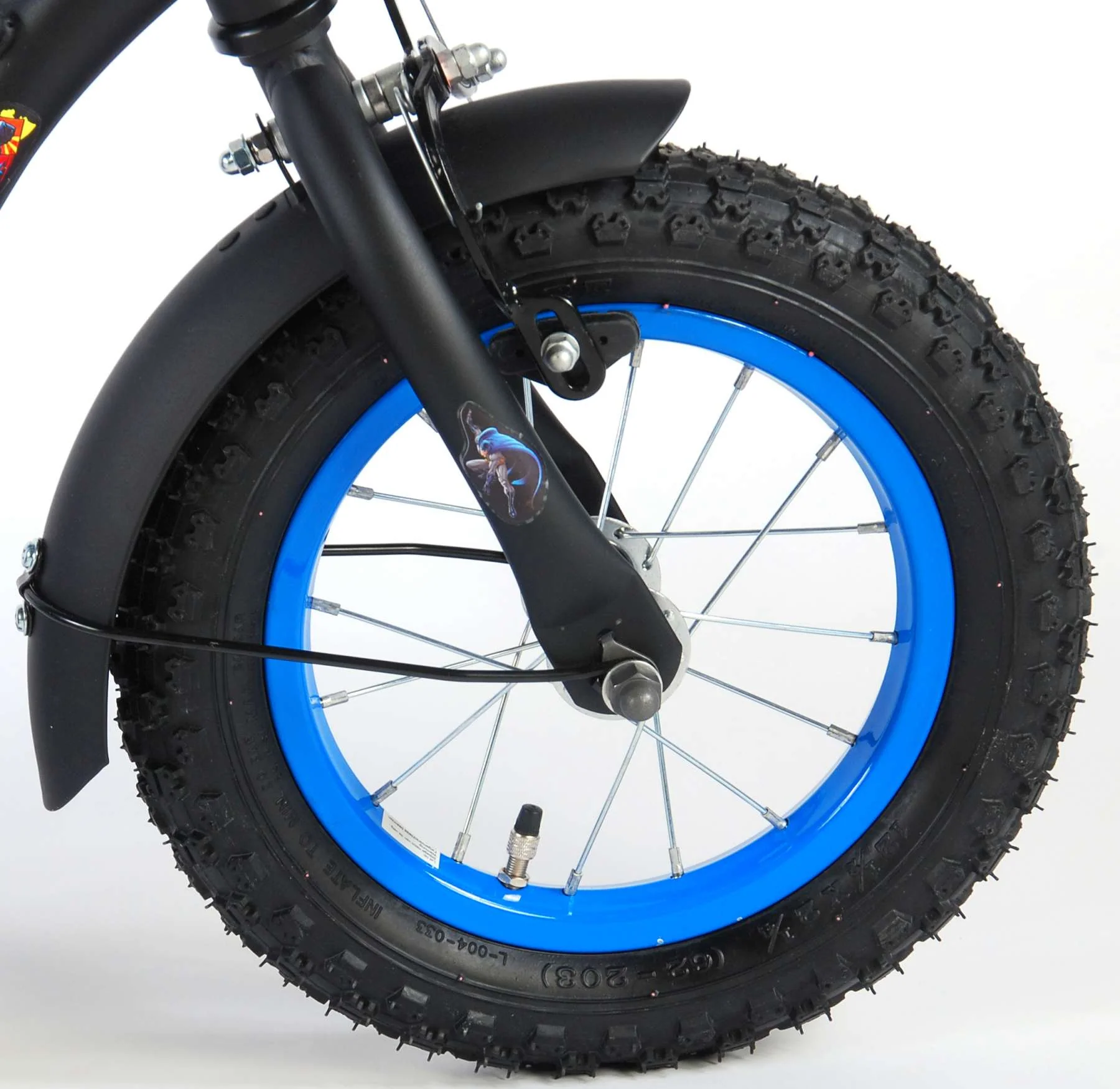 Batman Kinderfiets - Jongens - 12 inch - Zwart - Image 4