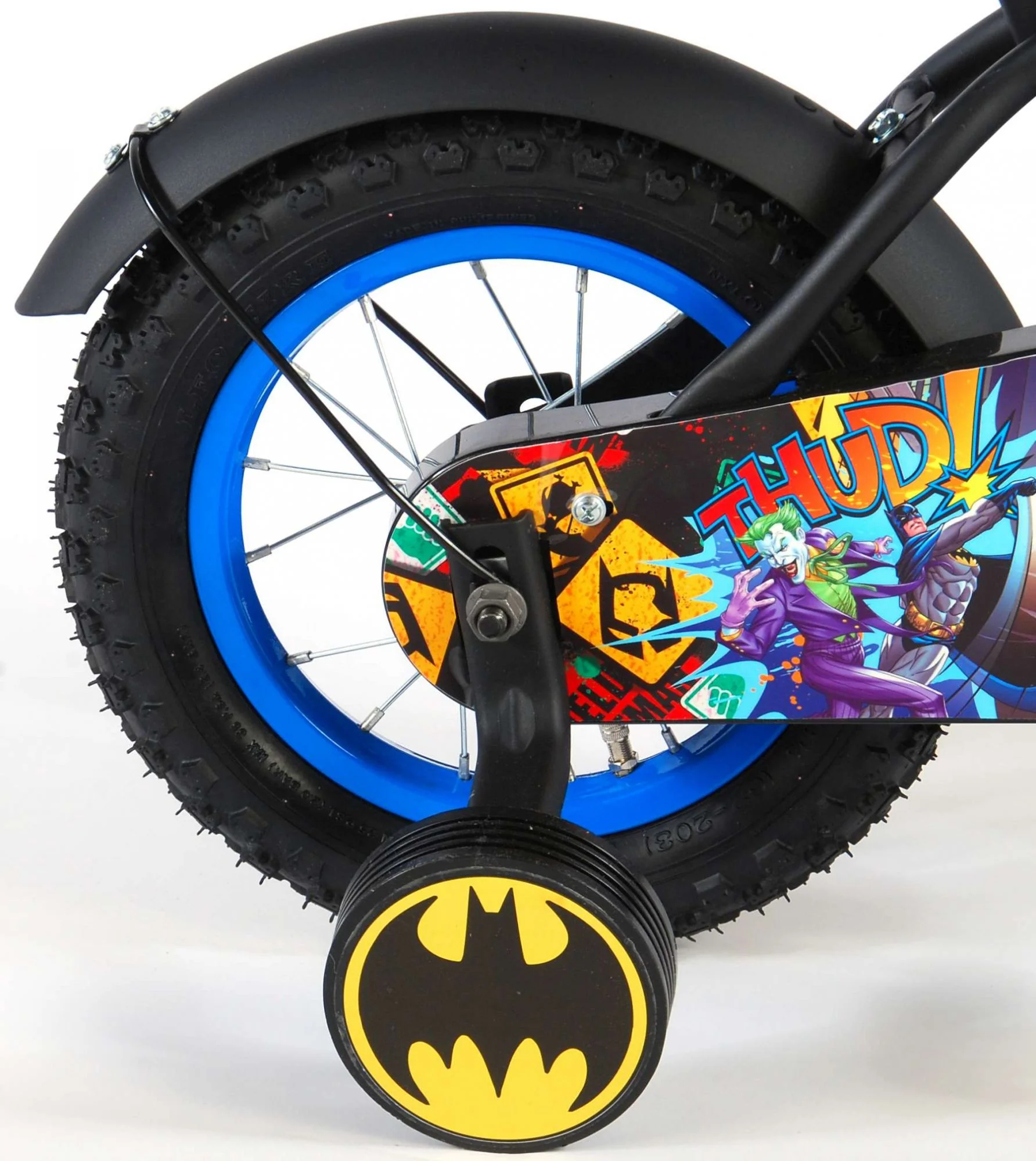 Batman Kinderfiets - Jongens - 12 inch - Zwart - Image 5