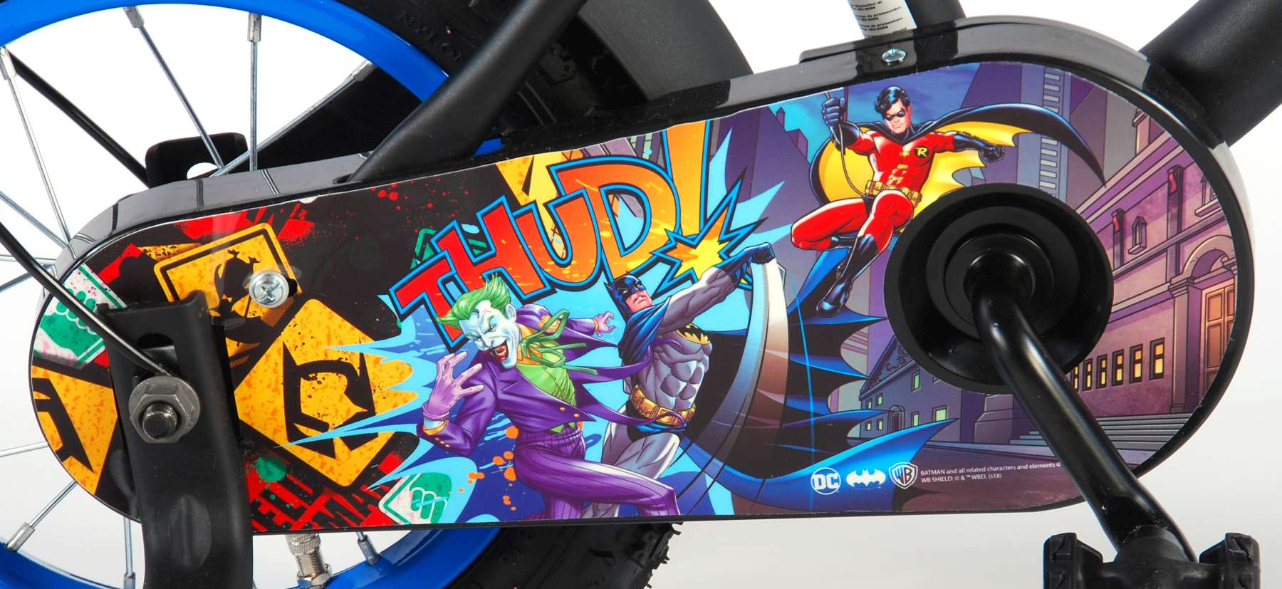 Batman Kinderfiets - Jongens - 12 inch - Zwart - Image 6