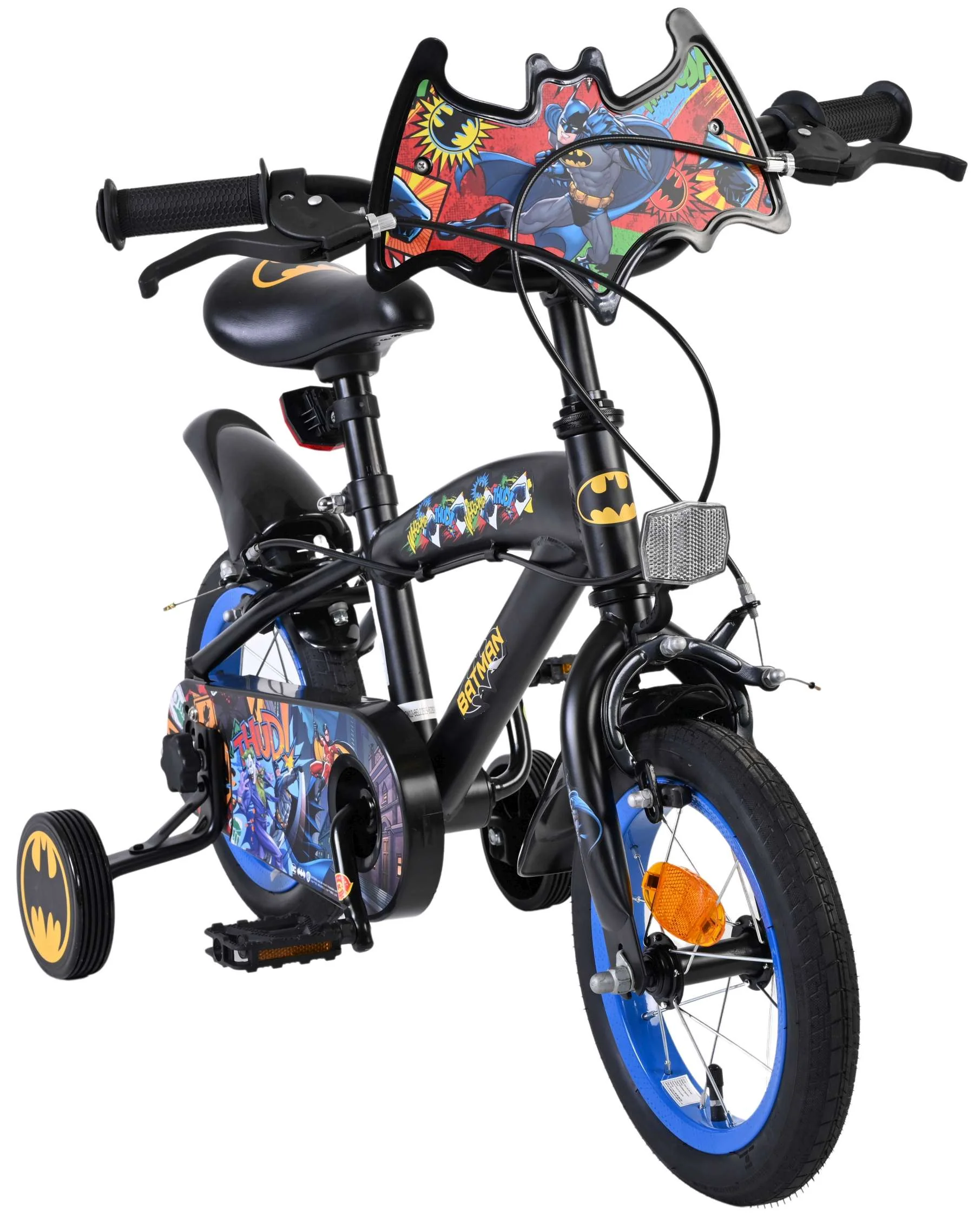 Batman Kinderfiets - Jongens - 12 inch - Zwart - Twee handremmen - Image 5
