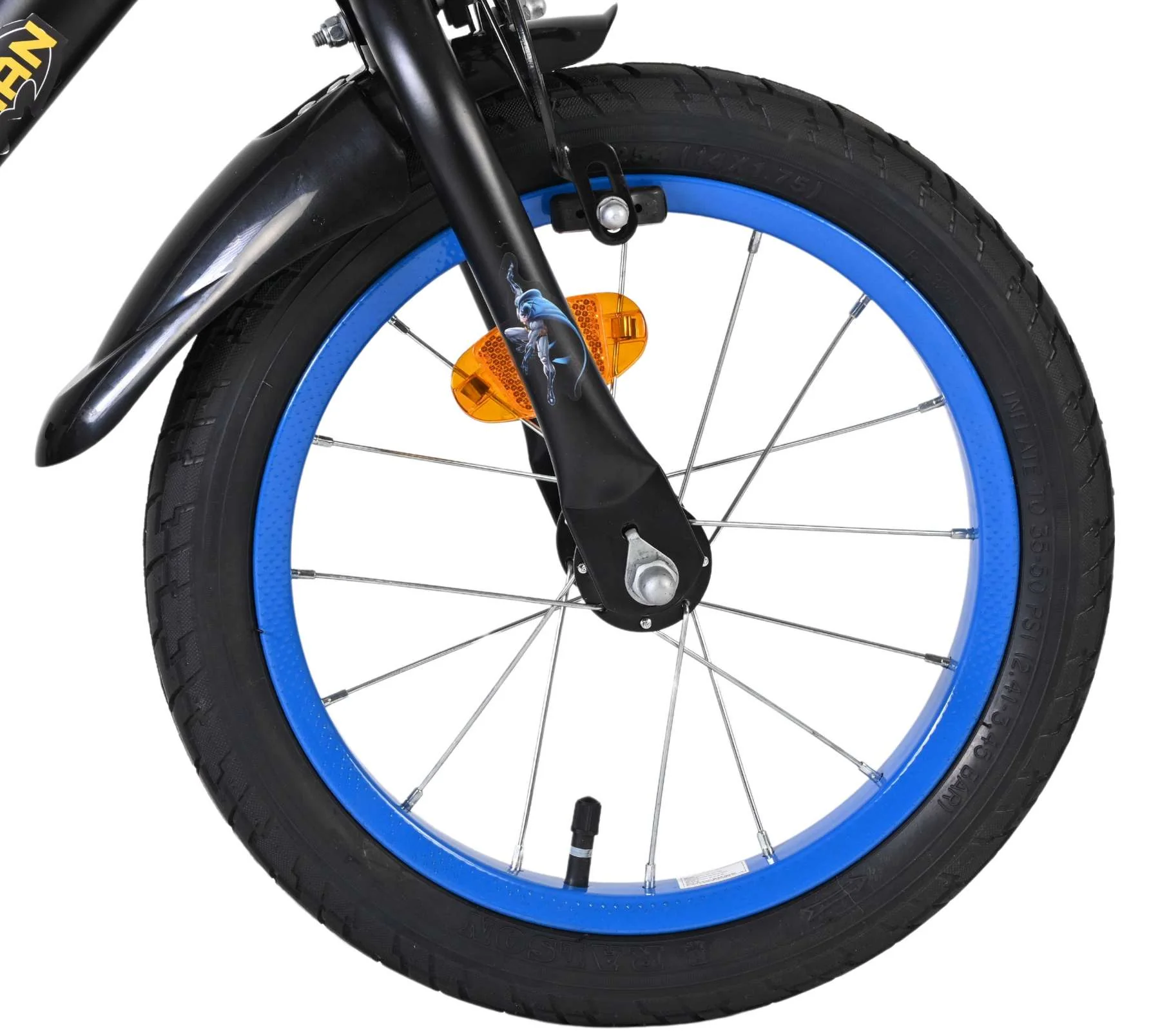 Batman Kinderfiets - Jongens - 14 inch - Zwart - Twee handremmen - Image 3
