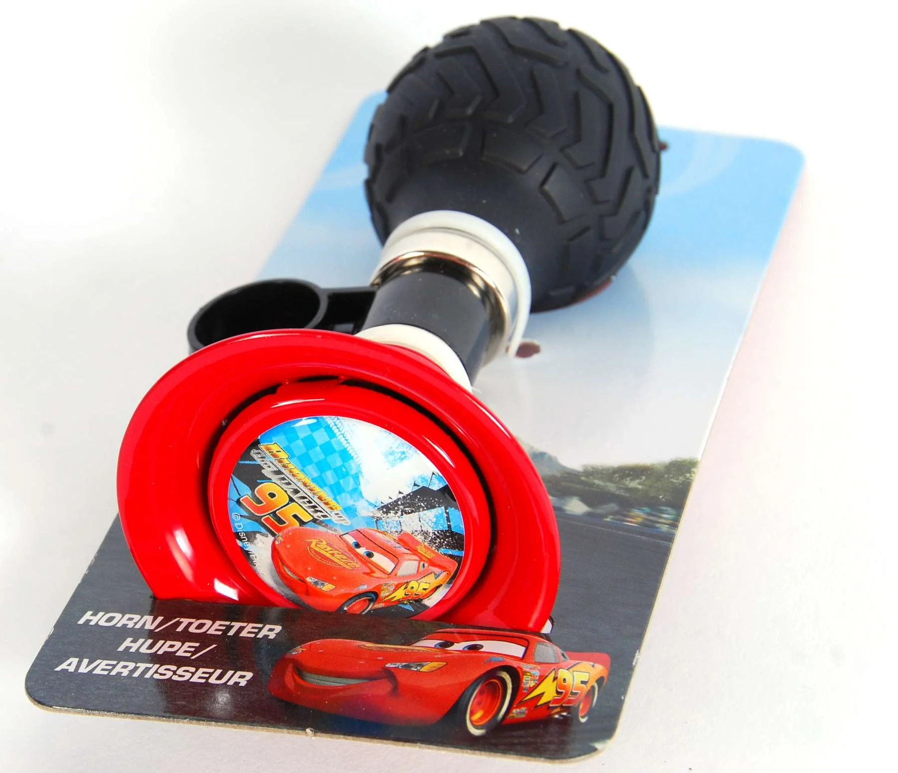 Disney Cars Fietstoeter - Jongens - Rood Zwart - Image 2