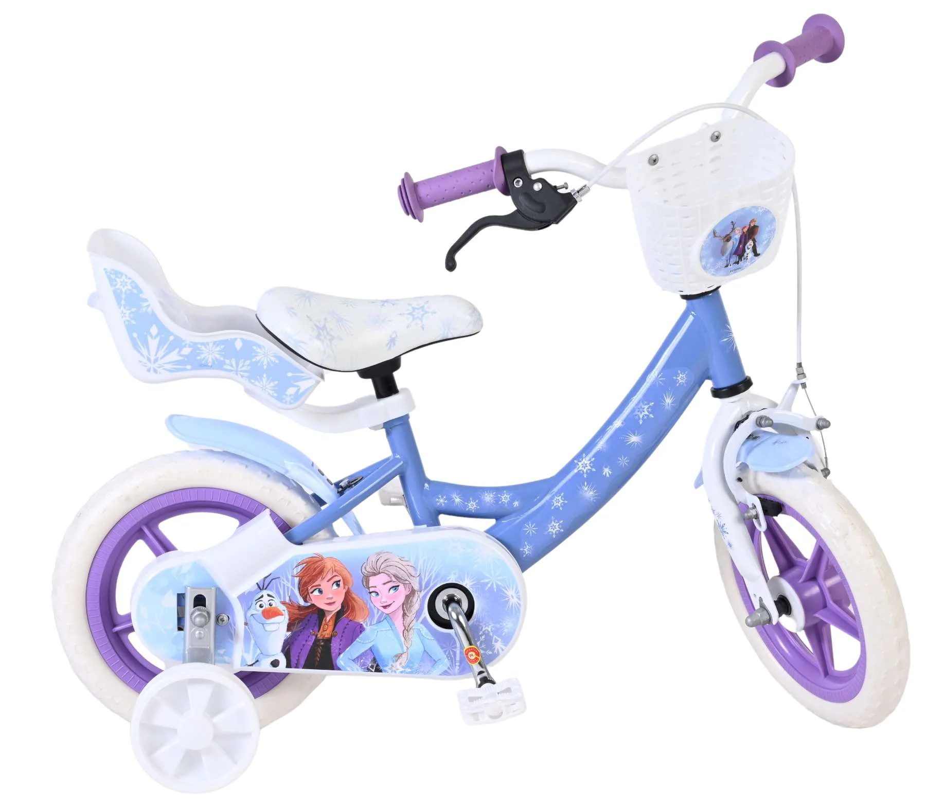 Disney Frozen Kinderfiets - Meisjes - Mag Wheels - 12 inch - Blauw OUTLET - Image 10