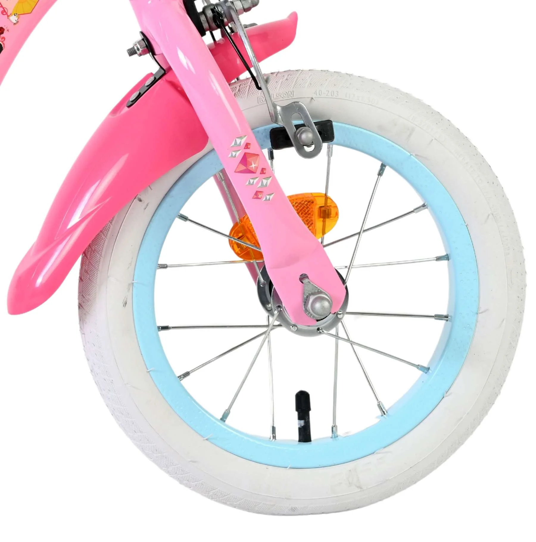 Disney Princess Kinderfiets - Meisjes - 12 inch - Roze - Image 3