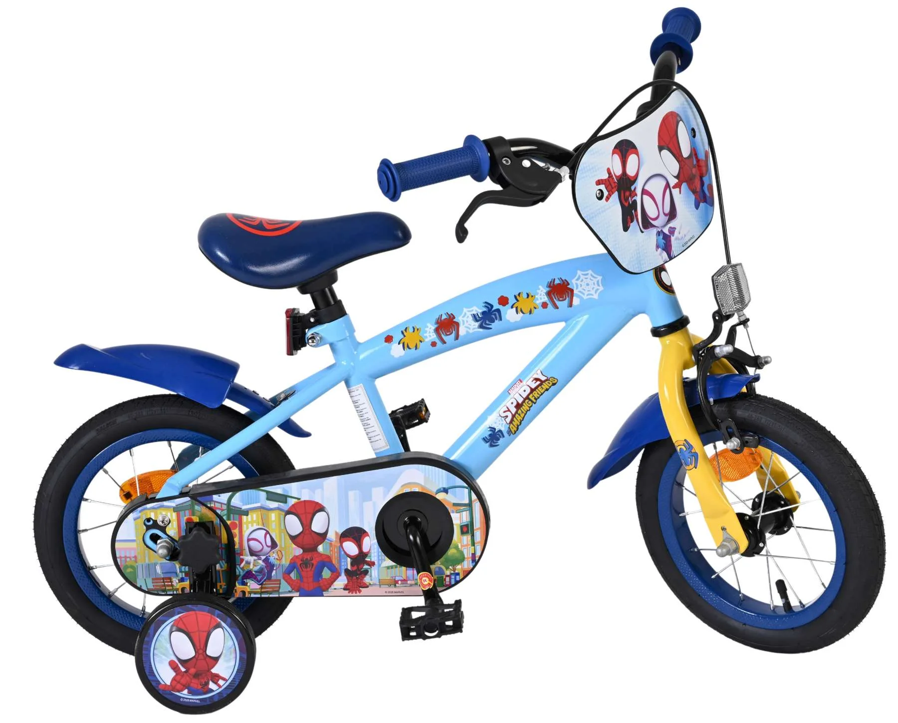 Spidey Kinderfiets - Jongens - 12 inch - Blauw OUTLET - Image 10