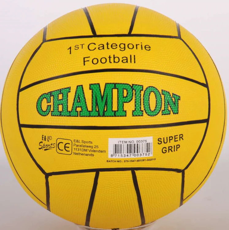 Straatvoetbal Champion - Rubber - maat 5 - 380-420 gram - Verschillende Kleuren - Assorti - Image 4