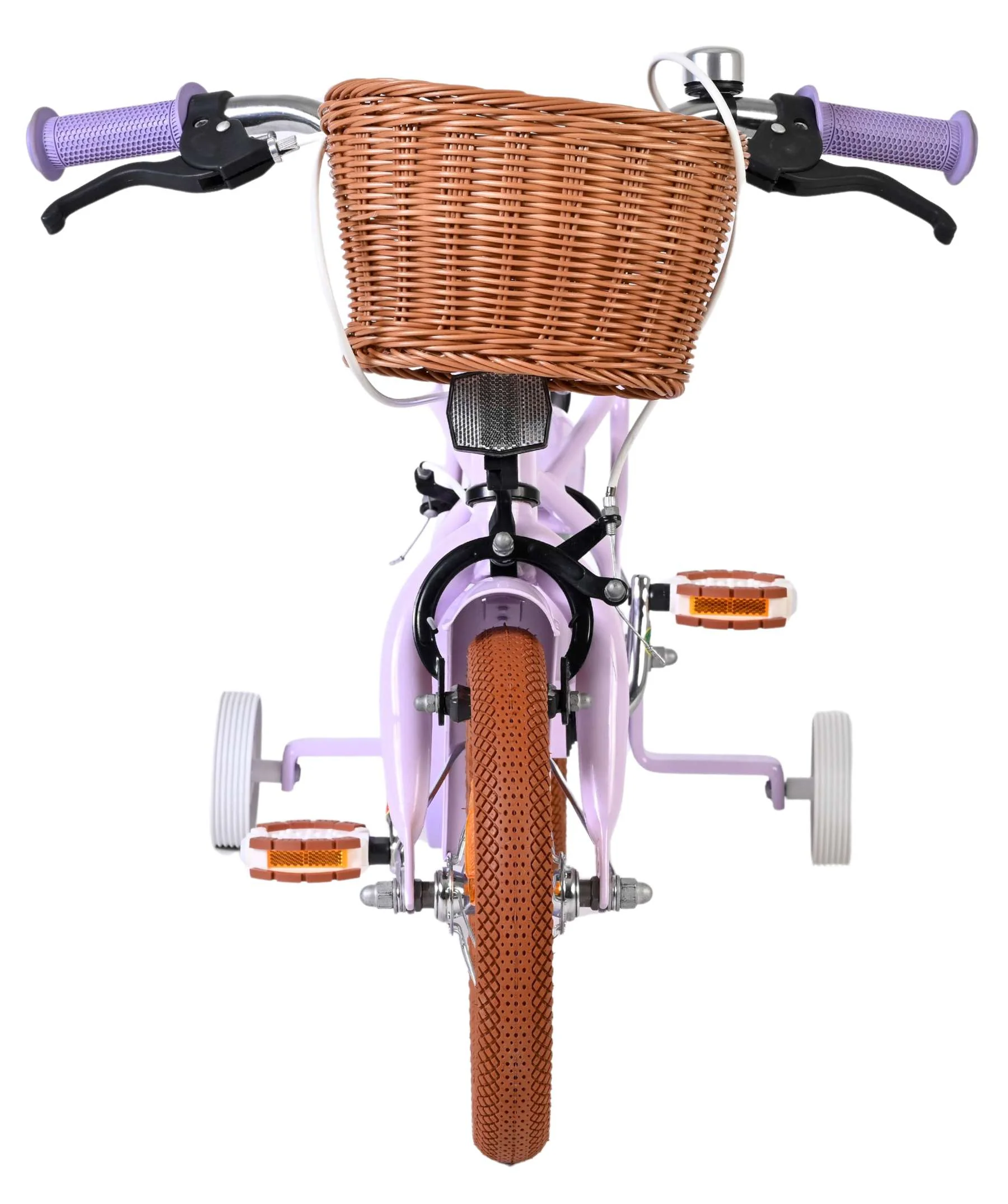 Volare Ashley Kinderfiets - Meisjes - 12 inch - Lila - Twee handremmen - Image 5