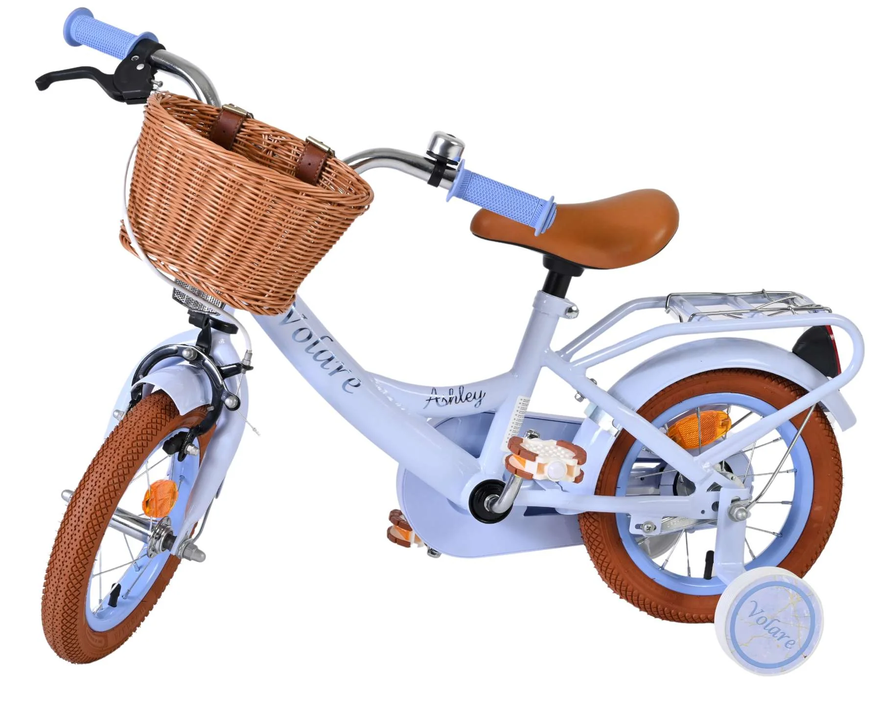 Volare Ashley Kinderfiets - Meisjes - 12 inch - Pastel Blauw - Image 8
