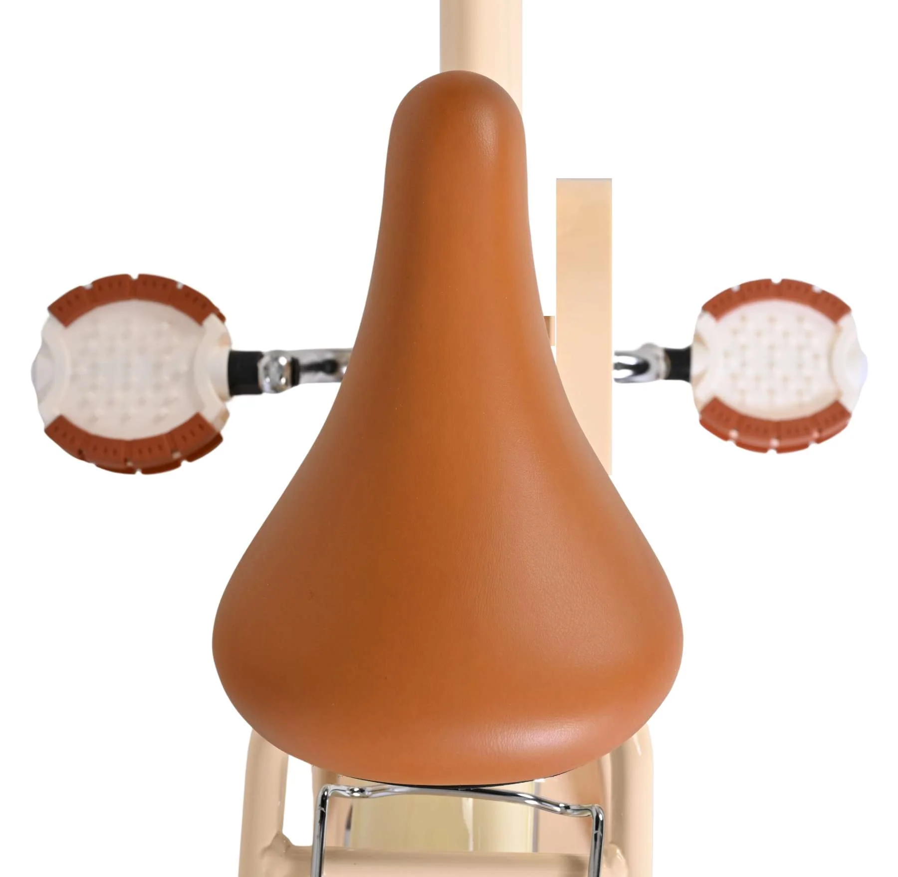 Volare Ashley Kinderfiets - Meisjes - 14 inch - Creme - Image 4