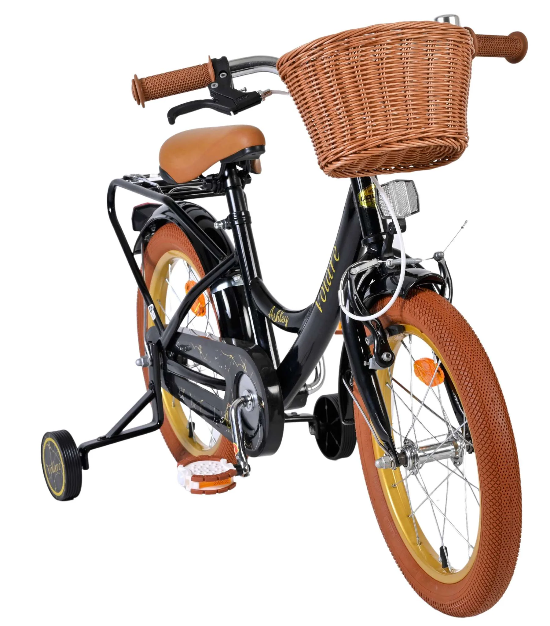 Volare Ashley Kinderfiets - Meisjes - 16 inch - Zwart - Image 5