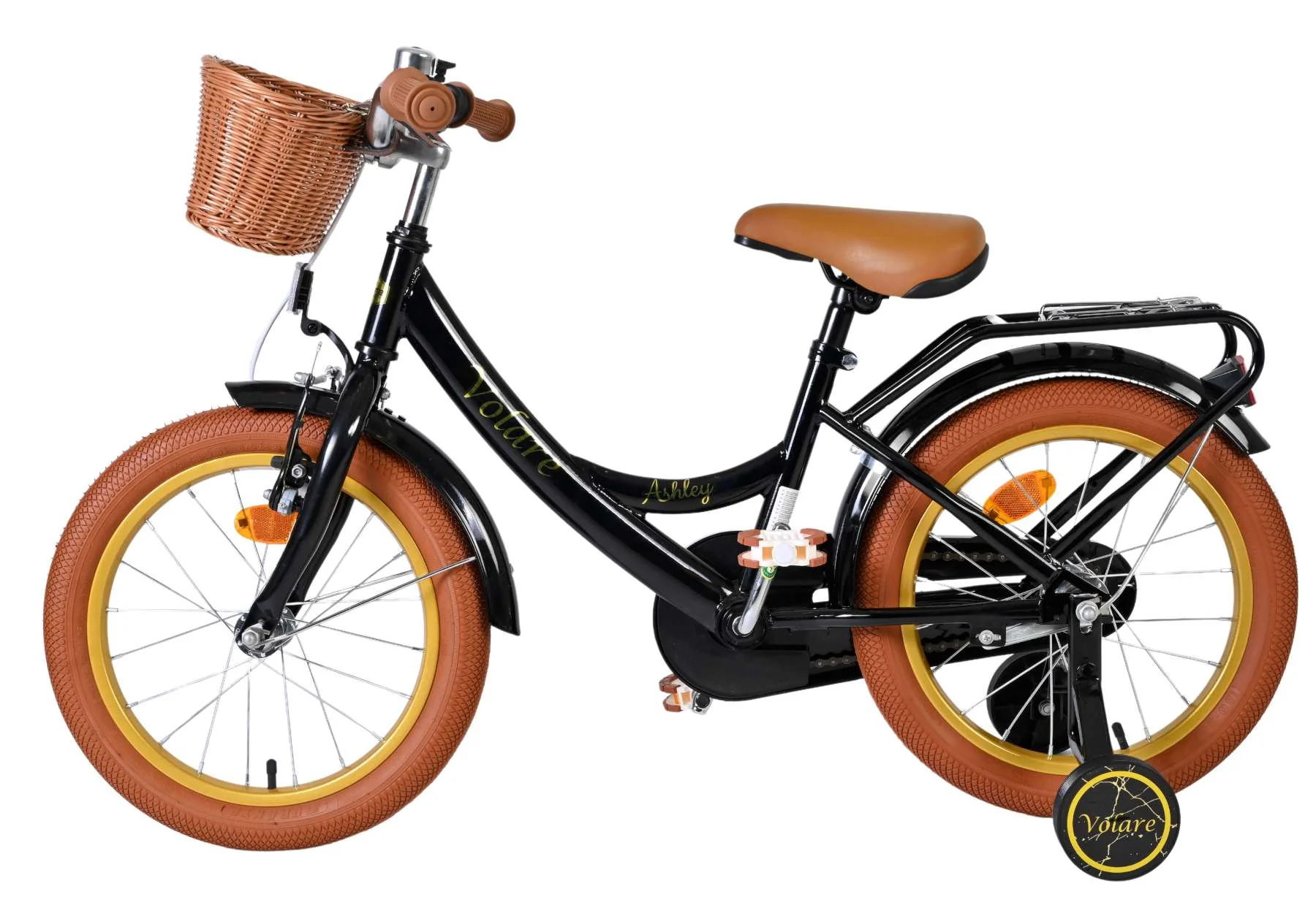 Volare Ashley Kinderfiets - Meisjes - 16 inch - Zwart - Image 7