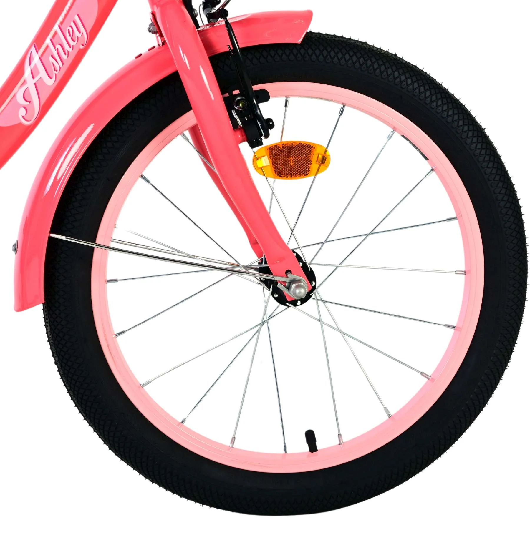 Volare Ashley Kinderfiets - Meisjes - 18 inch - Roze/Rood - Image 3