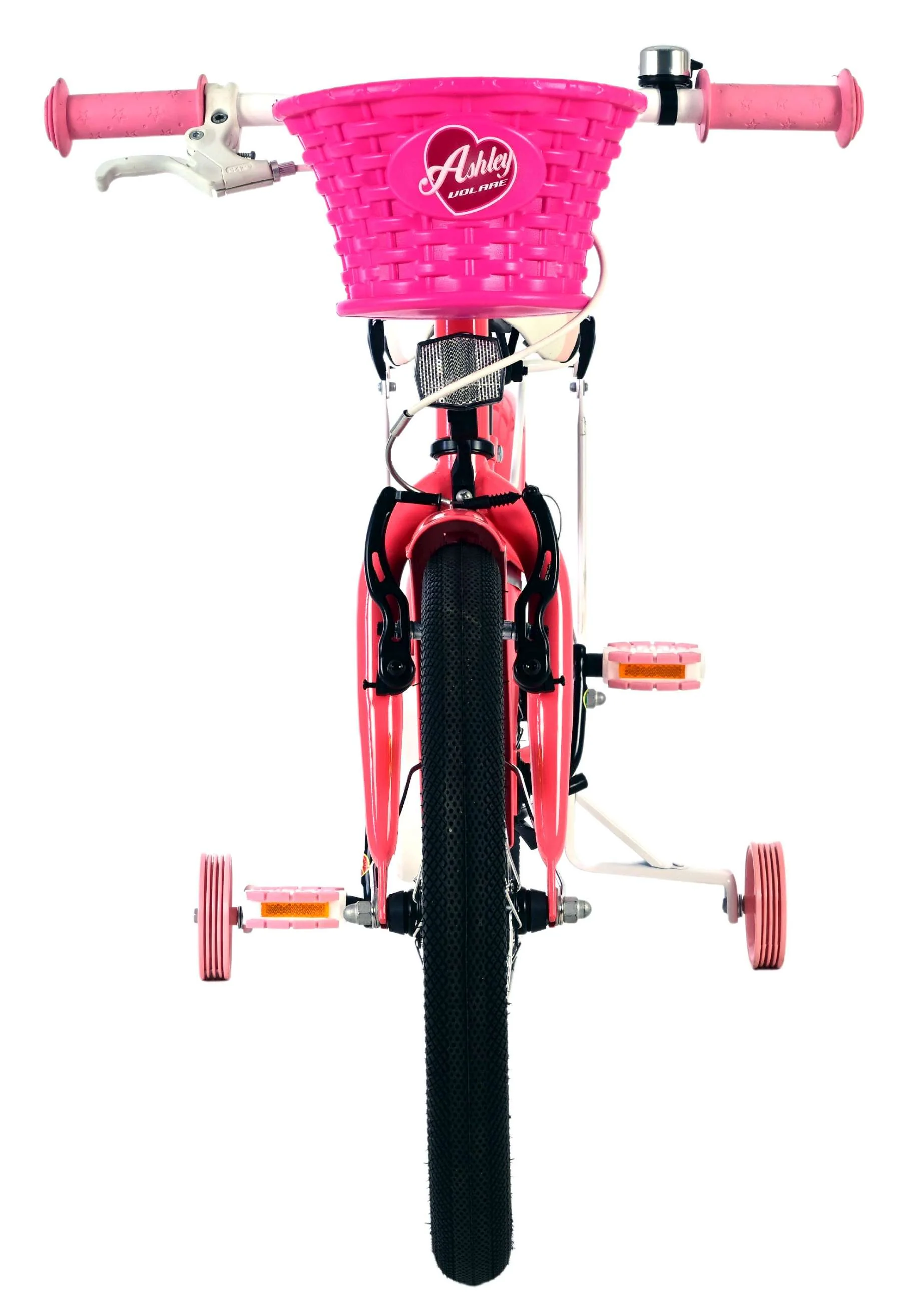 Volare Ashley Kinderfiets - Meisjes - 18 inch - Roze/Rood - Image 6