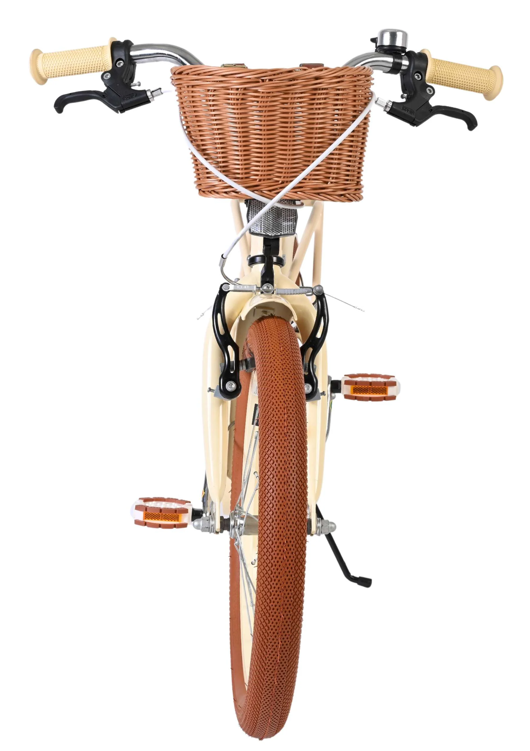 Volare Ashley Kinderfiets - Meisjes - 18 inch - Creme - Twee handremmen - Image 6