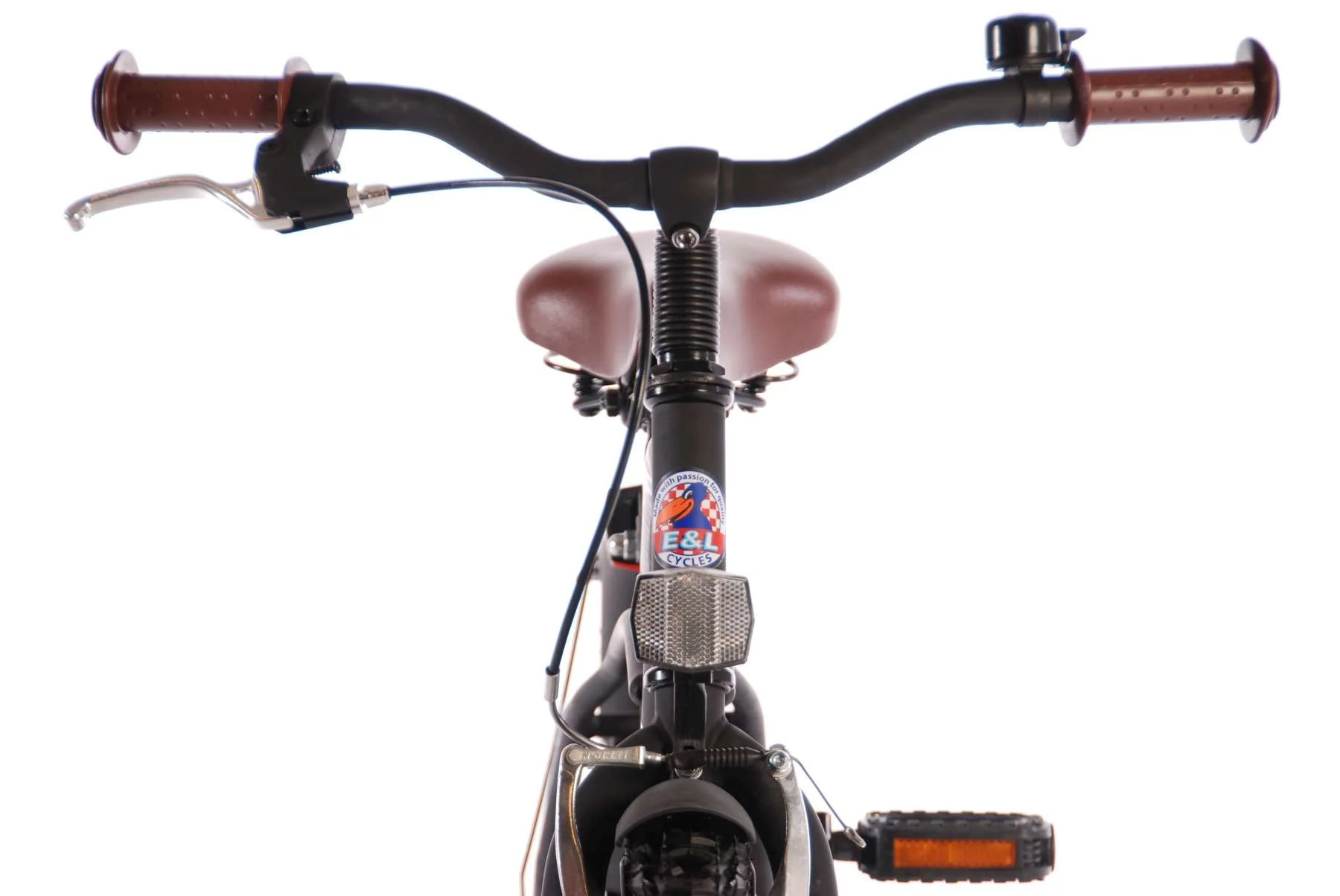 Volare Black Cruiser Kinderfiets - Jongens - 18 inch - Zwart - 95% afgemonteerd - Image 9