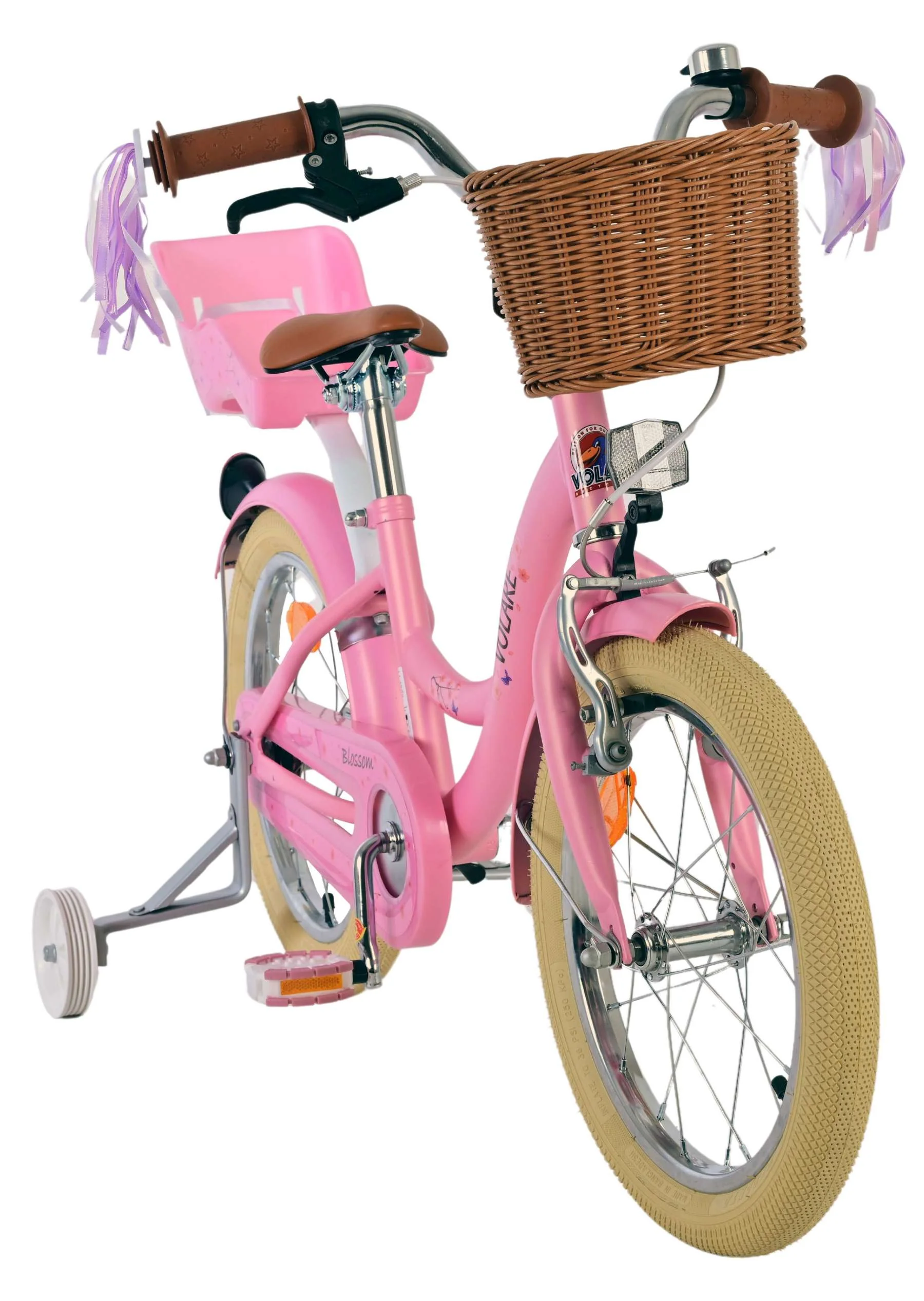 Volare Blossom Kinderfiets - Meisjes - 16 inch - Roze - Image 6