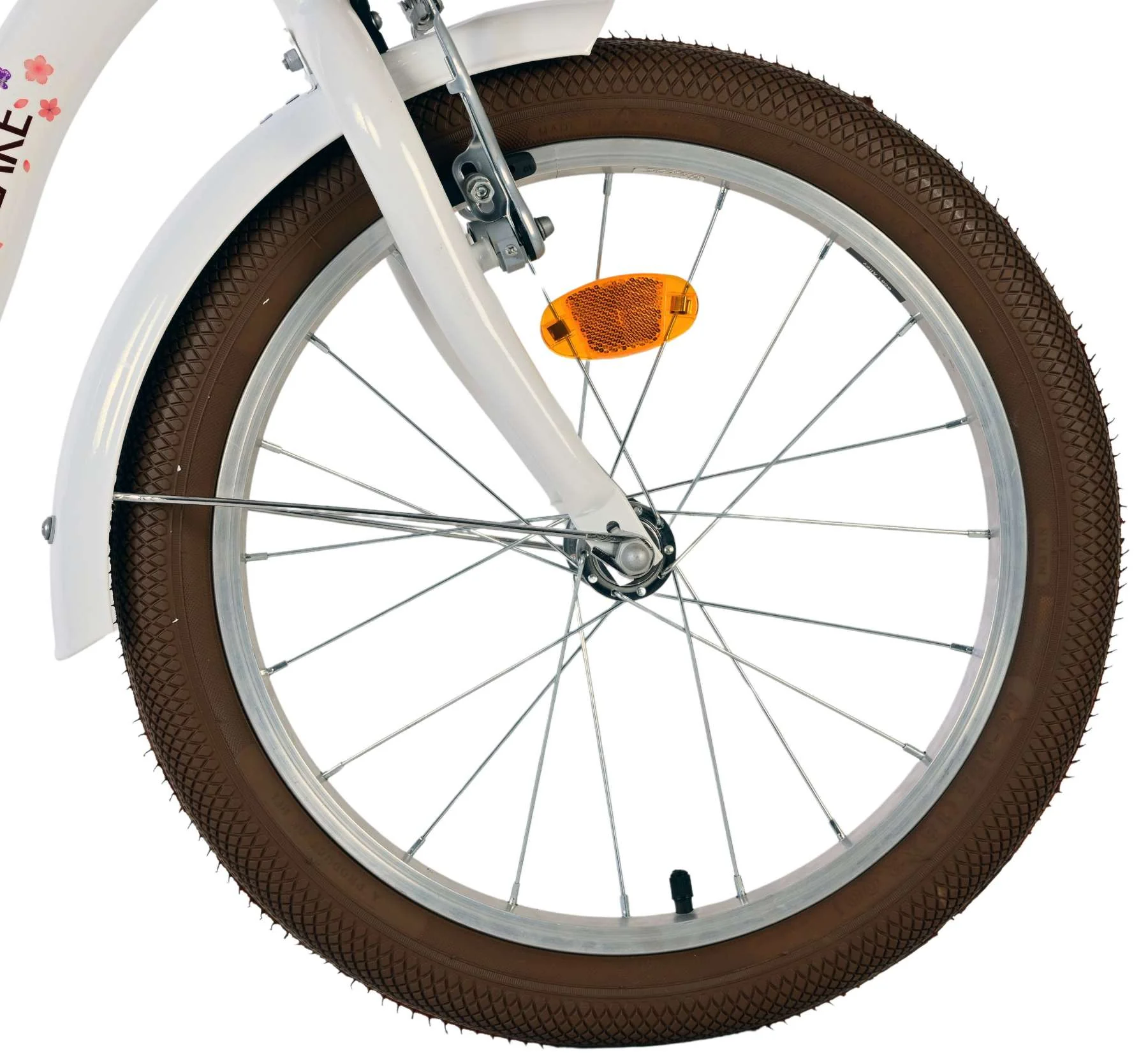 Volare Blossom Kinderfiets - Meisjes - 18 inch - Wit - Image 4