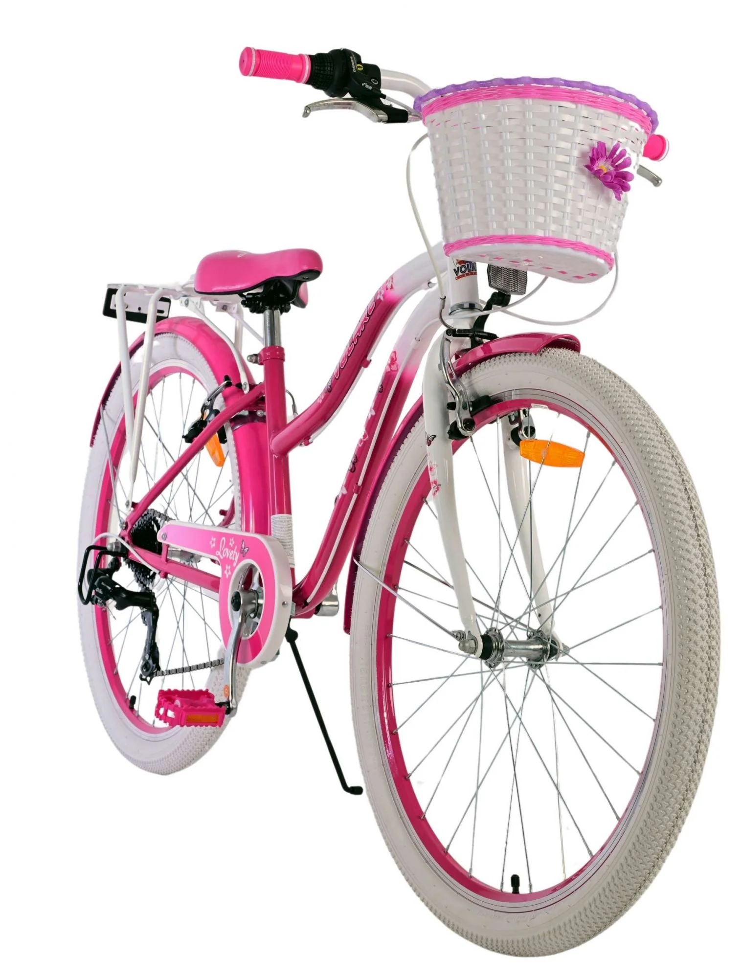 Volare Lovely Kinderfiets - Meisjes - 26 inch - Roze - 7 speed - Image 7