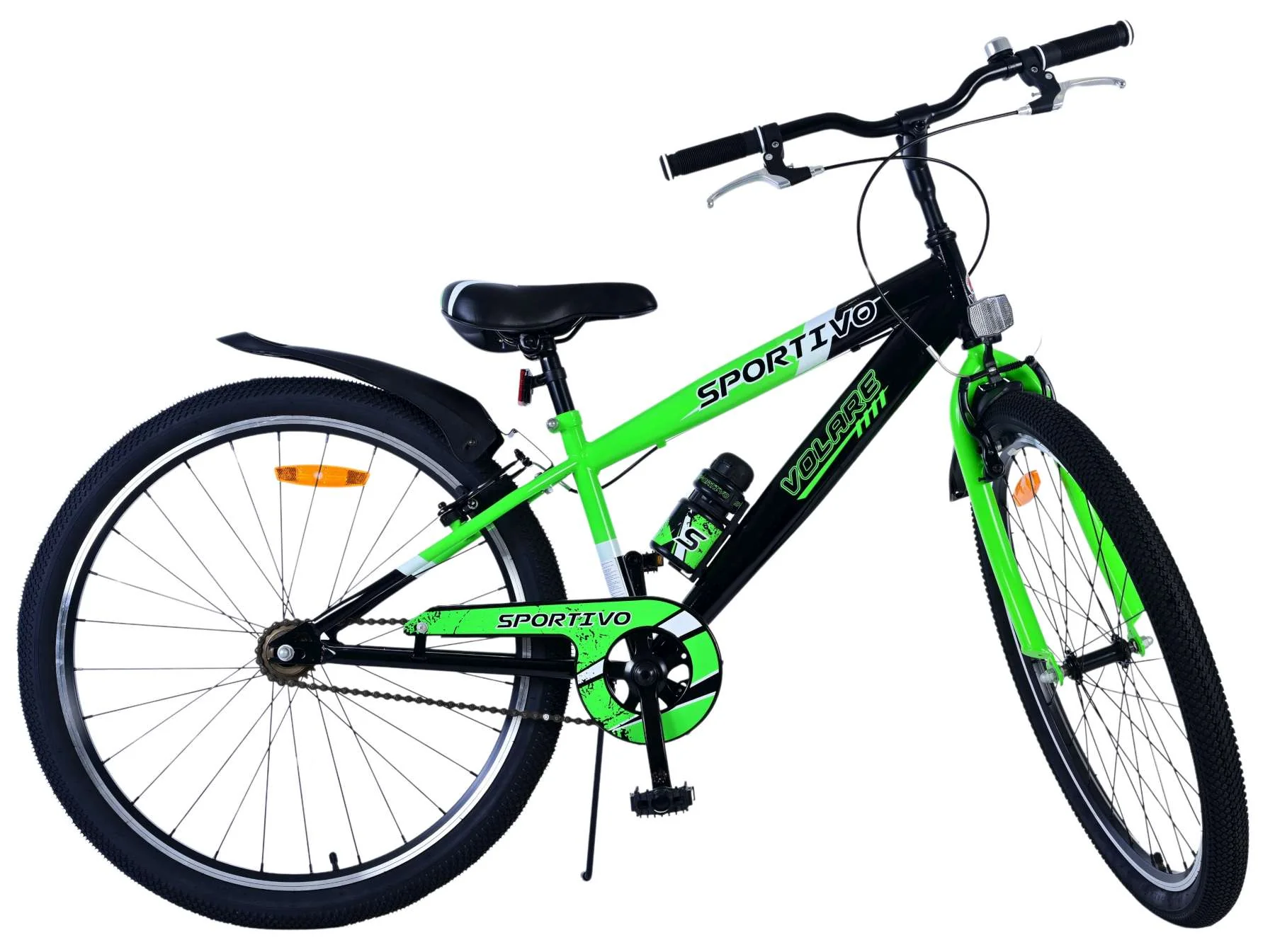 Volare Sportivo Kinderfiets - Jongens - 26 inch - Groen - Twee Handremmen - Image 10