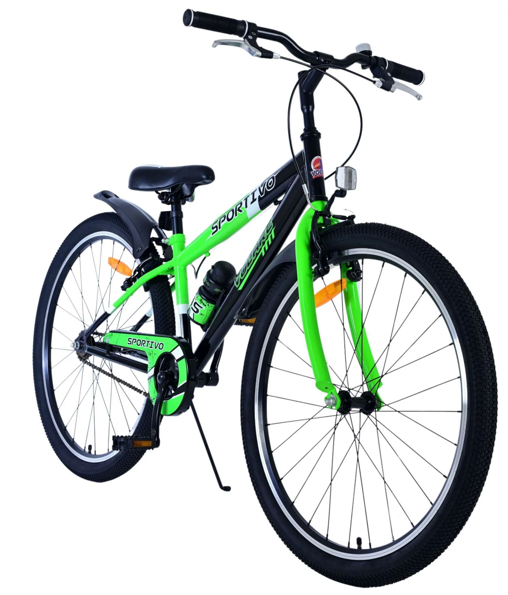 Volare Sportivo Kinderfiets - Jongens - 26 inch - Groen - Twee Handremmen - Image 5
