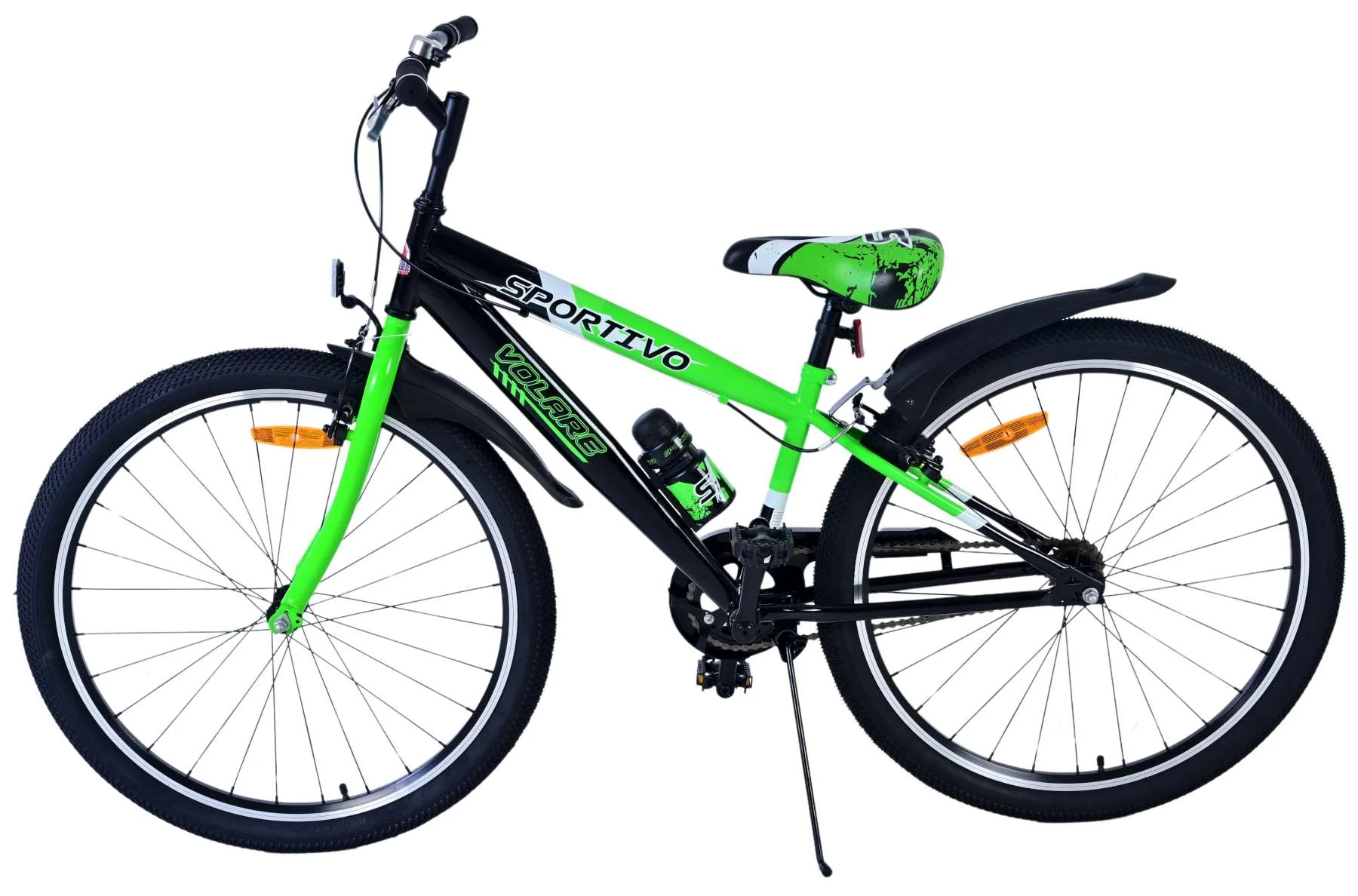 Volare Sportivo Kinderfiets - Jongens - 26 inch - Groen - Twee Handremmen - Image 7
