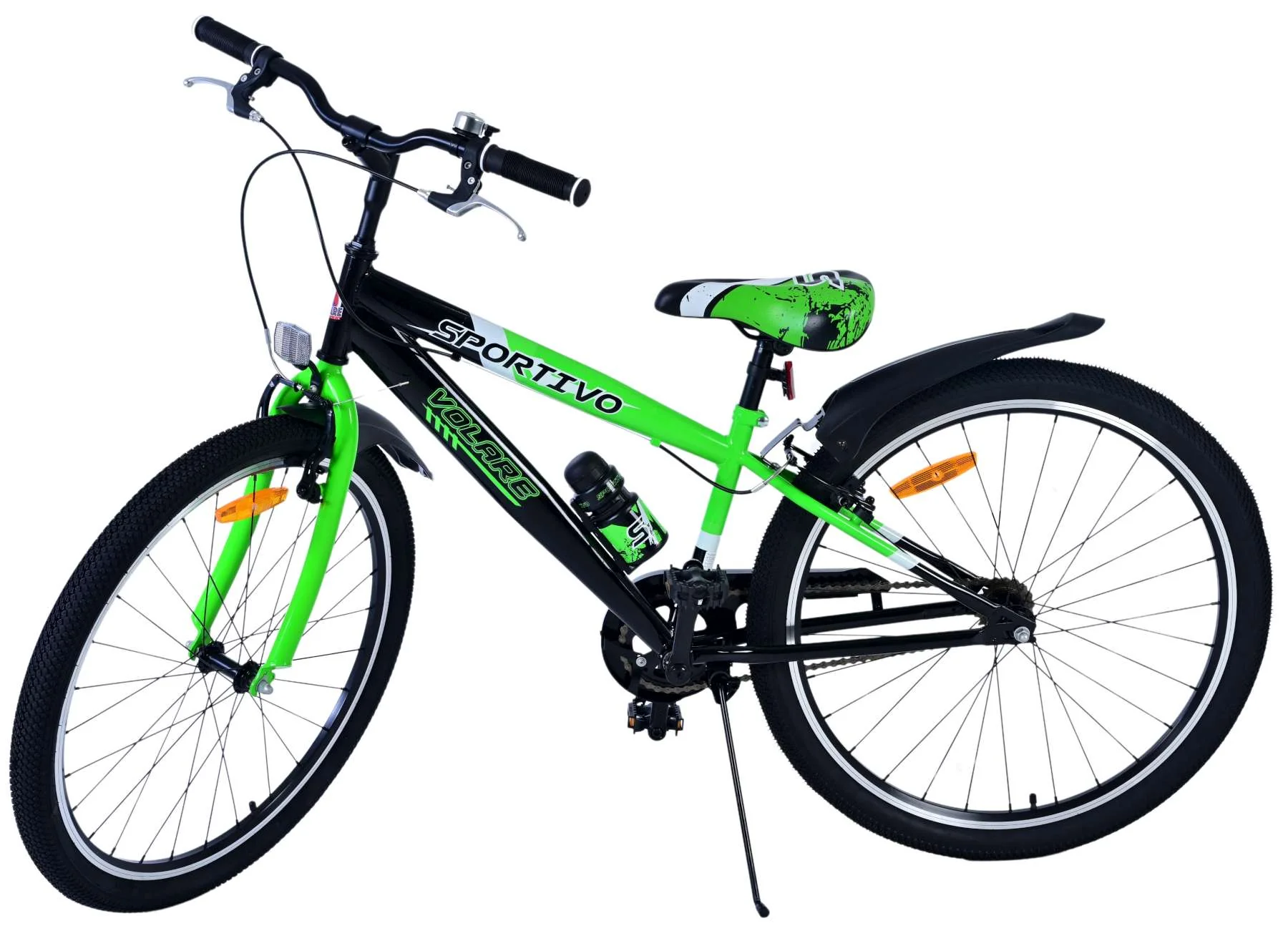 Volare Sportivo Kinderfiets - Jongens - 26 inch - Groen - Twee Handremmen - Image 8