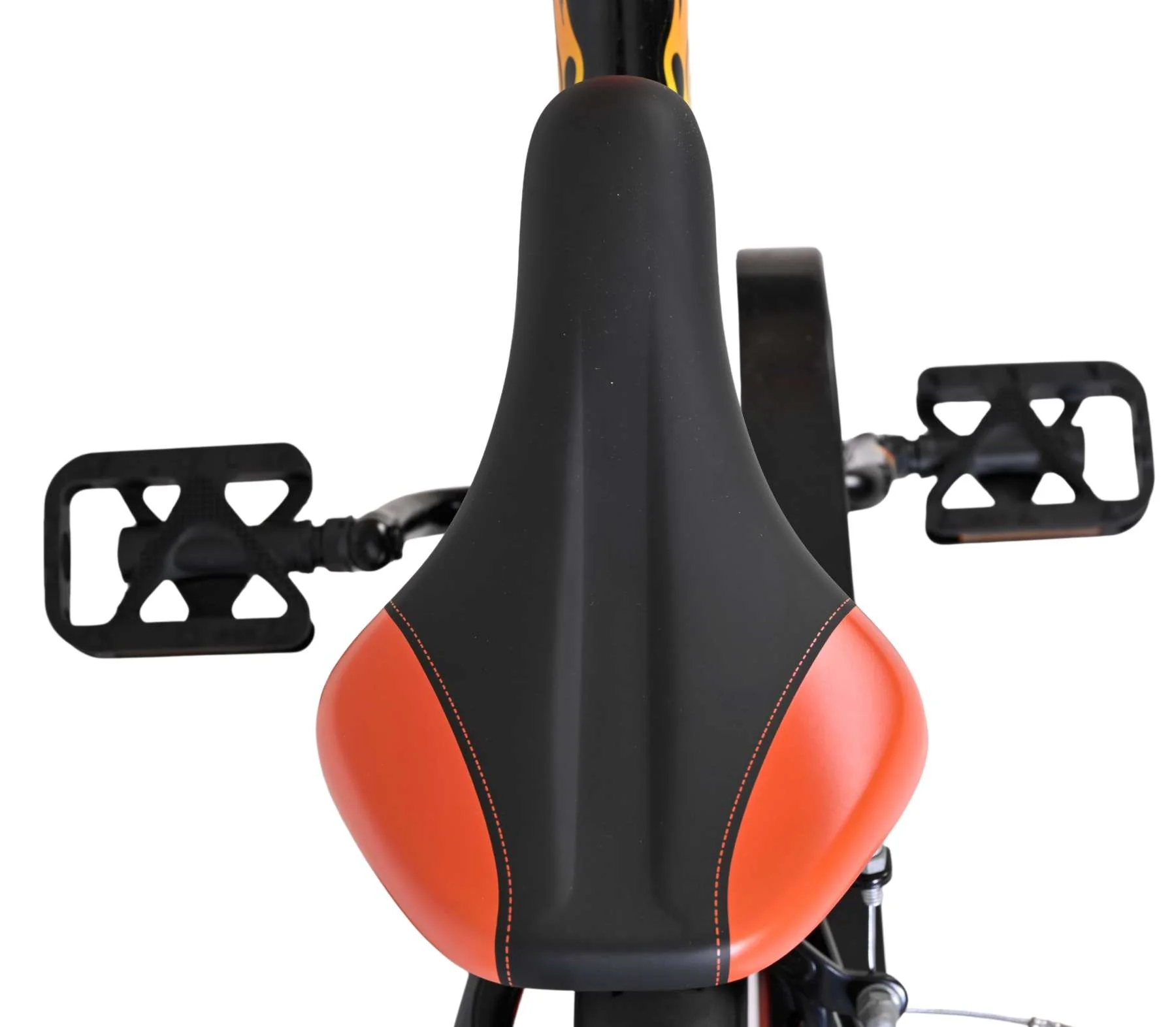 Volare Strike Kinderfiets - Jongens - 12 inch - Zwart Oranje - Twee Handremmen - Image 4