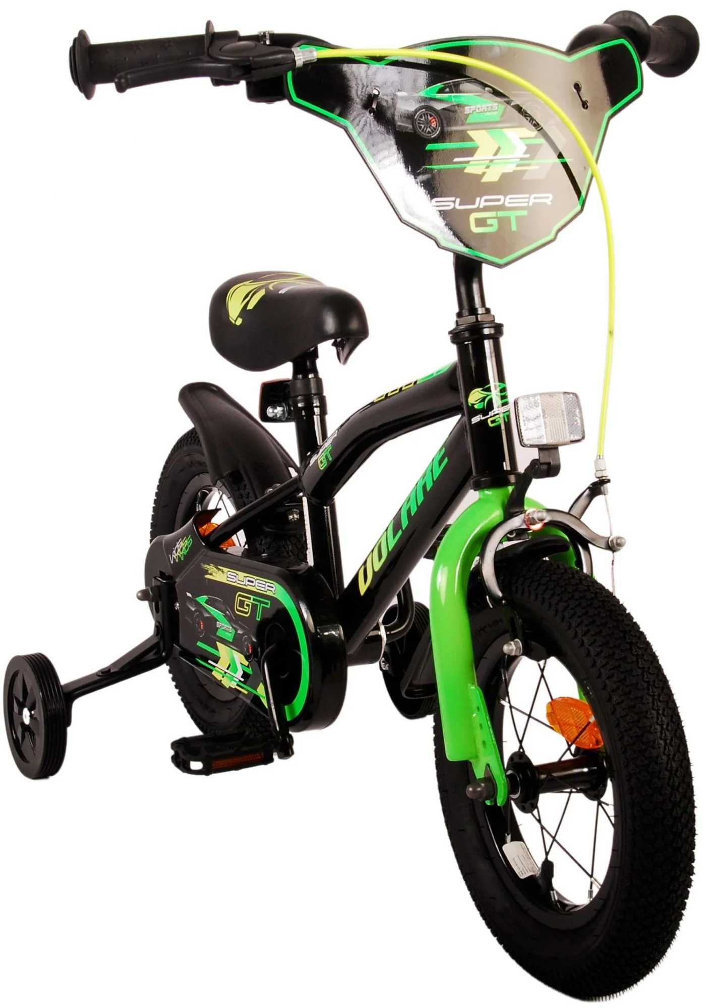 Volare Super GT Kinderfiets - Jongens - 12 inch - Groen - Image 10