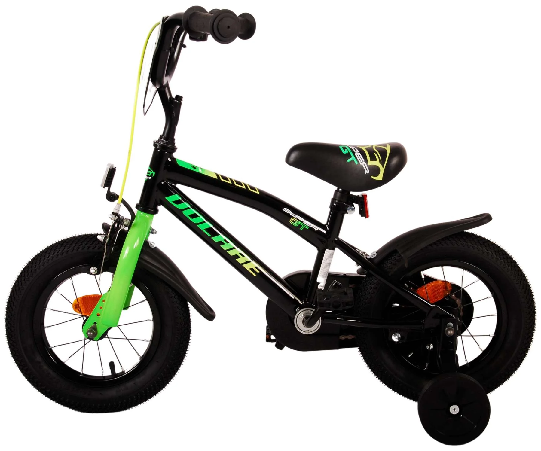 Volare Super GT Kinderfiets - Jongens - 12 inch - Groen - Image 13