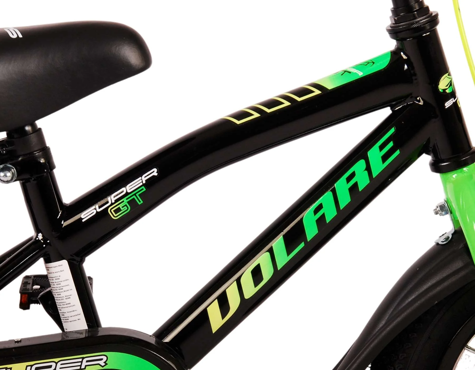 Volare Super GT Kinderfiets - Jongens - 12 inch - Groen - Image 7