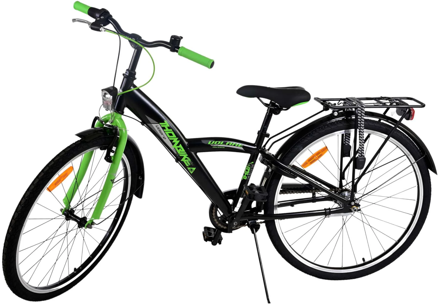 Volare Thombike Kinderfiets - Jongens - 26 inch - Zwart Groen - 3 versnellingen - Image 10