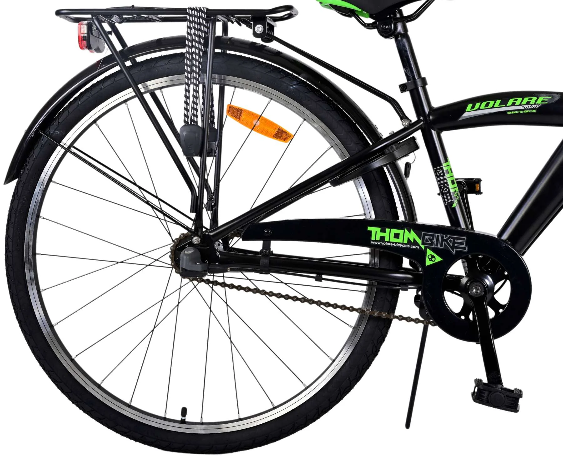 Volare Thombike Kinderfiets - Jongens - 26 inch - Zwart Groen - 3 versnellingen - Image 3