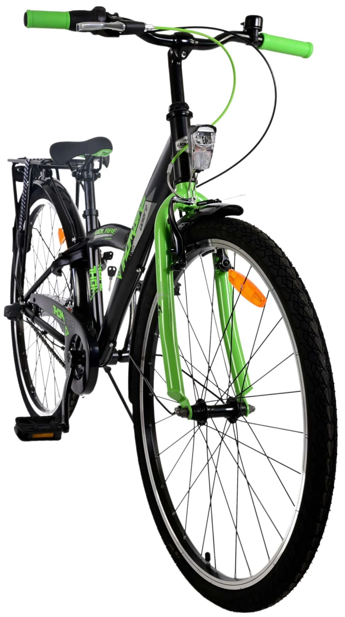 Volare Thombike Kinderfiets - Jongens - 26 inch - Zwart Groen - 3 versnellingen - Image 7
