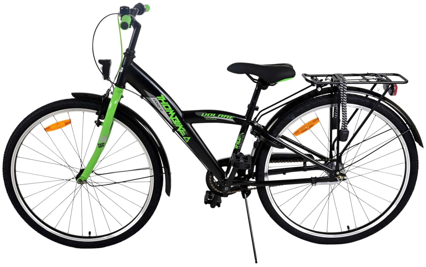 Volare Thombike Kinderfiets - Jongens - 26 inch - Zwart Groen - 3 versnellingen - Image 9